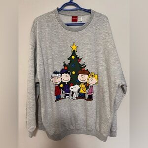 Peanuts Heather Gray Sweatshirt